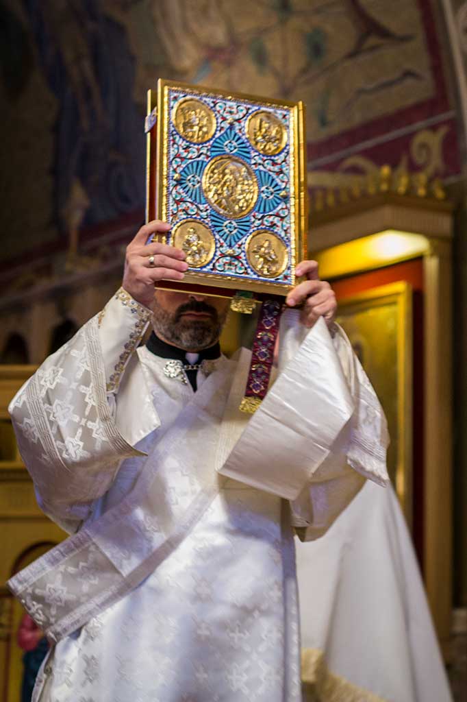 Entrance With the Holy Gospel